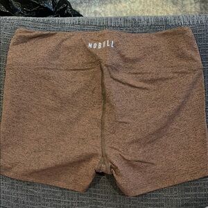 NOBULL Women's Brown Shorts